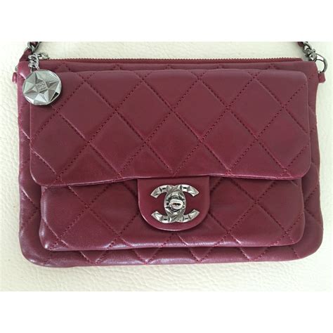 chanel pouch clutch